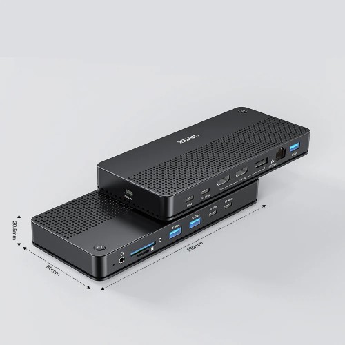 Unitek USB-C 8K Docking Station with 100W PD
