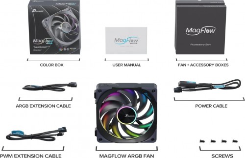 Seasonic MagFlow ARGB 120 mm 1-pack