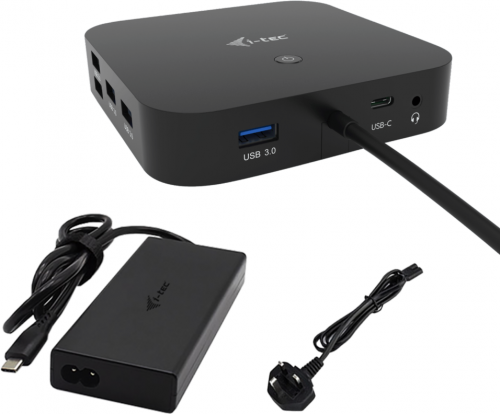 i-Tec USB-C HDMI DP Docking Station with Power Delivery 100
