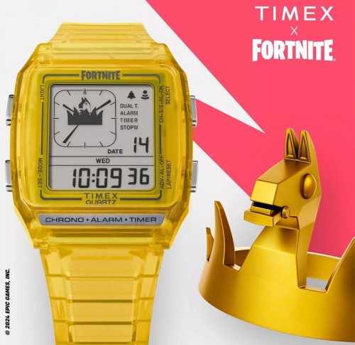 Timex Q Timex LCA x Fortnite TW2W96600