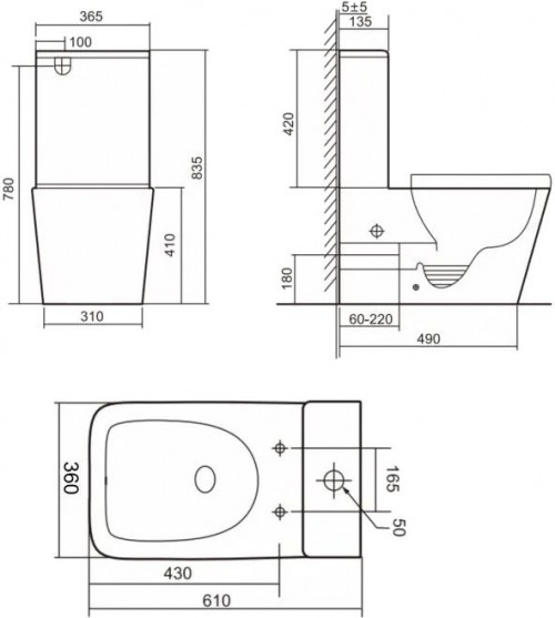 Q-tap Tern Ultra Quiet QT17226003AW