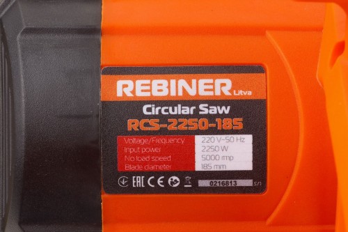REBINER RCS-2250-185