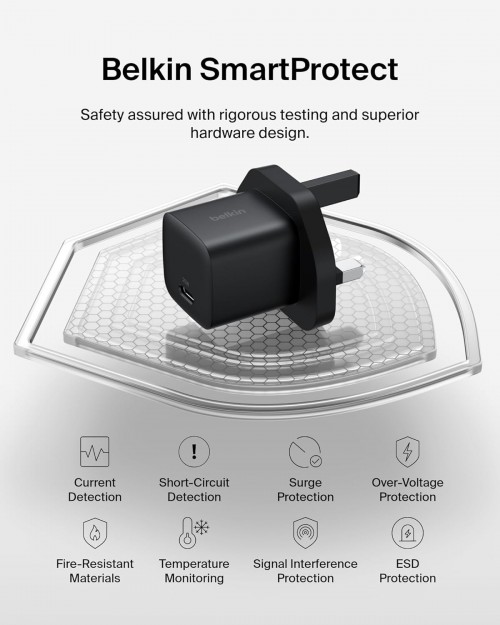 Belkin BoostCharge USB-C Wall Charger 25W