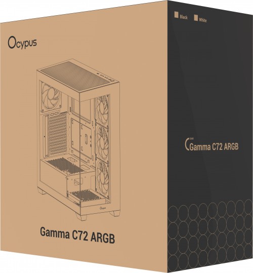 Ocypus Gamma C72 ARGB Black