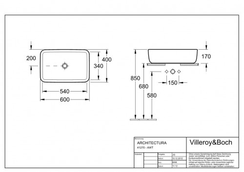 Villeroy & Boch Architectura 412760