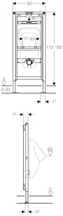 Geberit Duofix 111.686.00.1