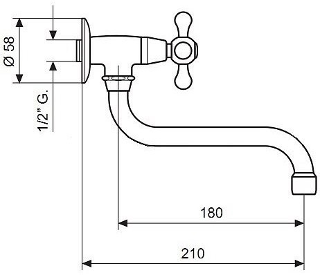 Чертеж с размерами