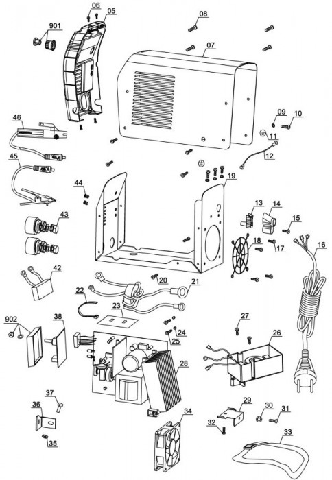 Деталировка Einhell TC-IW 110