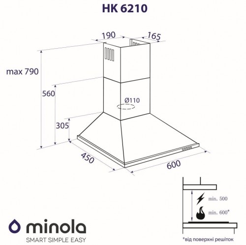 Minola HK 6210 IV 650