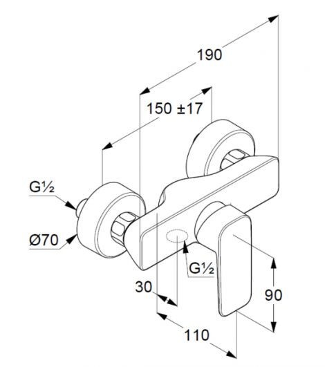 Kludi Pure&Style 408410575