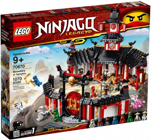 Lego Monastery of Spinjitzu 70670