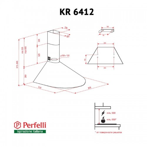 Perfelli KR 6412 BL LED