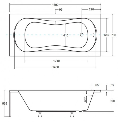 Besco Aria Plus 160x70