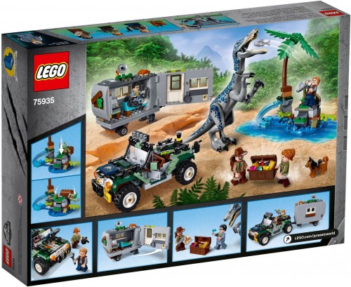 Lego Baryonyx Face-Off The Treasure Hunt 75935