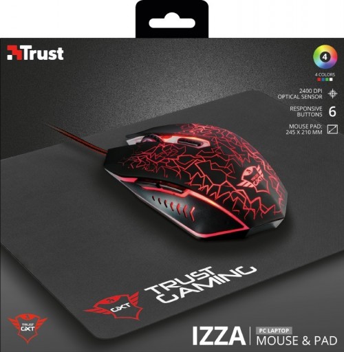 Trust GXT 783 Gaming Mouse with Mouse Pad