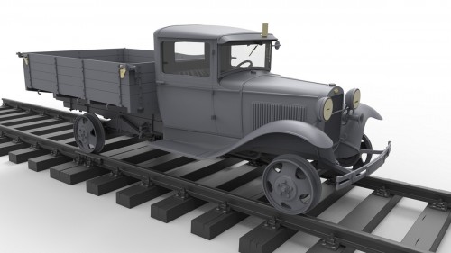 MiniArt 1.5 Ton Railroad Truck AA Type (1:35)