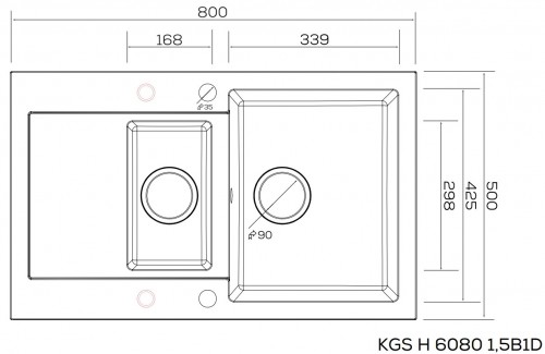 Kernau KGS H6080 1.5B1D