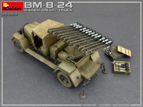 MiniArt BM-8-24 Bassed on 1.5 Truck (1:35)