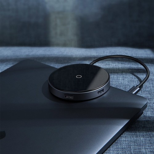 BASEUS Circular Mirror Wireless Charger Hub