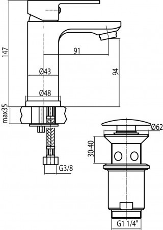 Valvex Tube 2454810