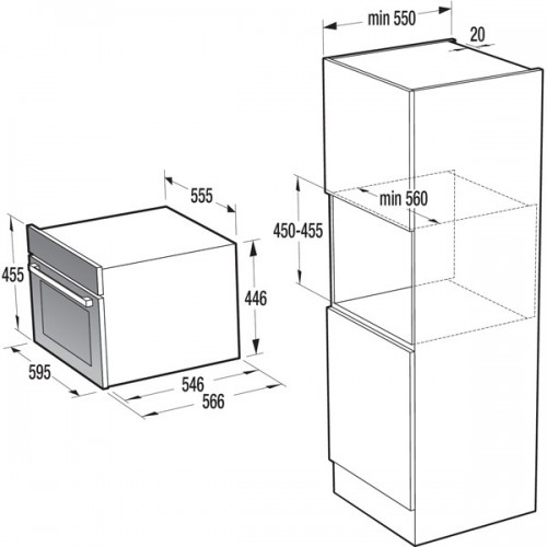 Gorenje BCM 547S12 X