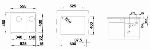 Blanco Subline 340/160-U