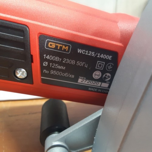 GTM WC125/1400E