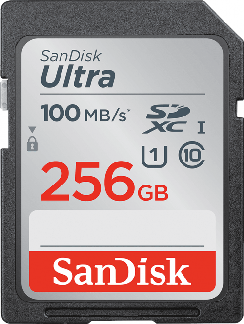 SanDisk Ultra SDXC UHS-I 100MB/s Class 10