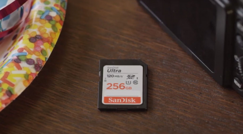 SanDisk Ultra SDXC UHS-I 120MB/s Class 10