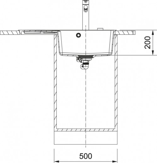 Franke Centro CNG 611-78 TL R