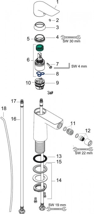 Hansgrohe Metris 31280000