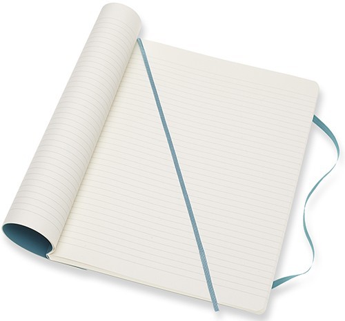 Moleskine Ruled Notebook A4 Soft Blue