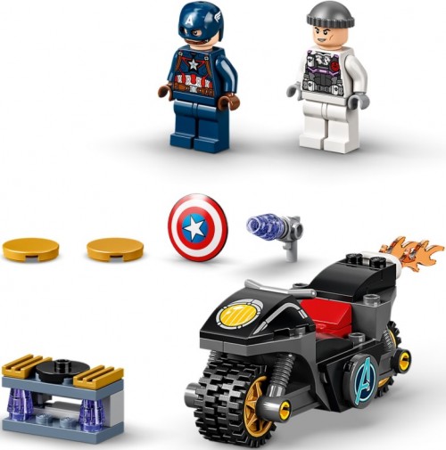 Lego Captain America and Hydra Face-Off 76189