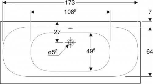Geberit Soana Duo 180x80 554007011