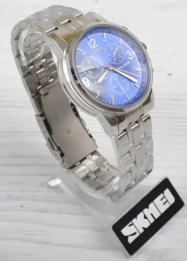 SKMEI 9070 Blue-Silver