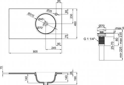 Q-tap Virgo QT1811FL8130ARRW R