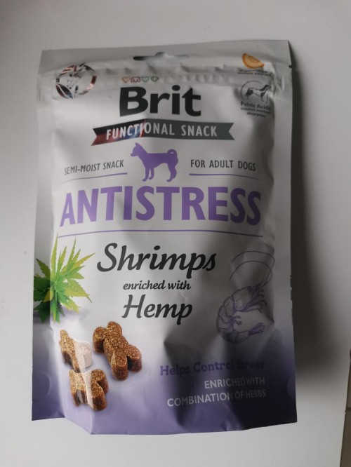 Brit Antistress Shrimps Hemp 0.1 kg