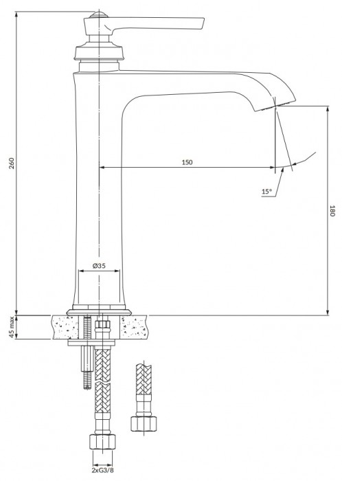 Omnires Armance AM5212CR