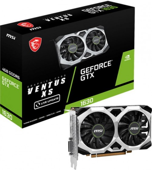 MSI GeForce GTX 1630 VENTUS XS 4G