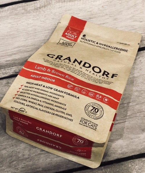 Grandorf Adult Indoor Lamb/Rice 2 kg