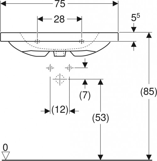 Geberit iCon Light 75 501.839.00.1