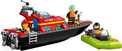 Lego Fire Rescue Boat 60373