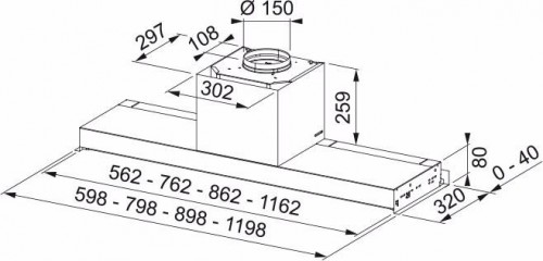 Franke FSAS A90 BK/XS