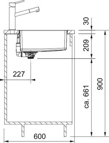 Franke Maris MRX 210-55 127.0553.962
