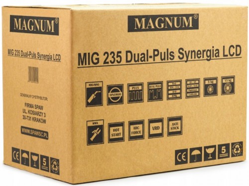 Magnum MIG 235 Dual Puls Synergia LCD