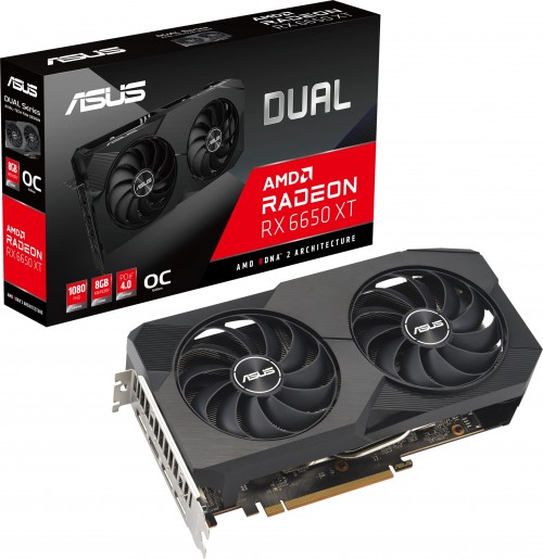 Asus Radeon RX 6650 XT Dual V2 OC