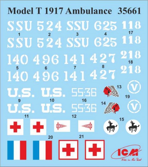 ICM Model T 1917 Ambulance (1:35)