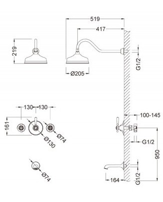 Kraus KEF-16054CH