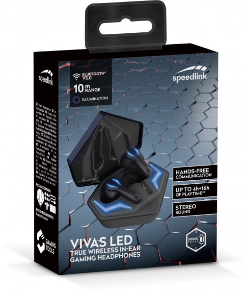 Speed-Link Vivas LED Gaming True Wireless In-Ear Headphones