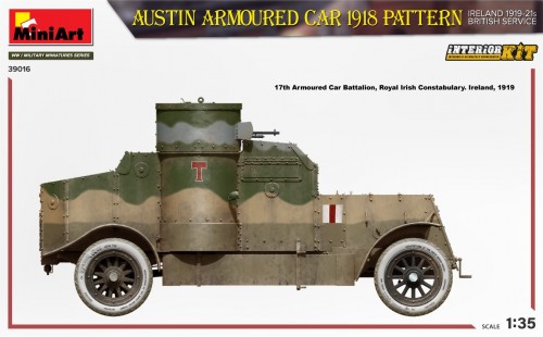 MiniArt Austin Armoured Car 1918 Pattern Ireland 1919-21 Bri